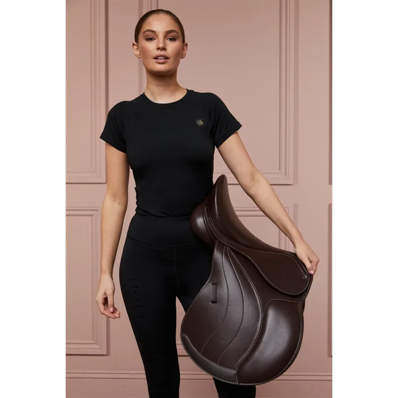 Holland Cooper Elite Performance Tee - Black-4